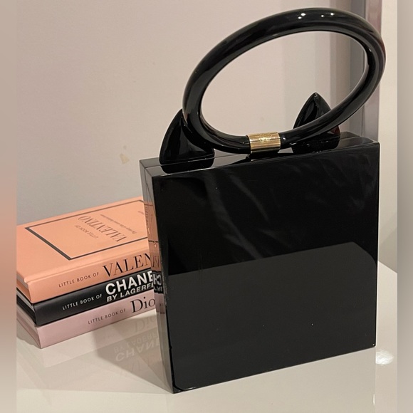 Charlotte Olympia cat print clutch bag - Picture 6 of 6